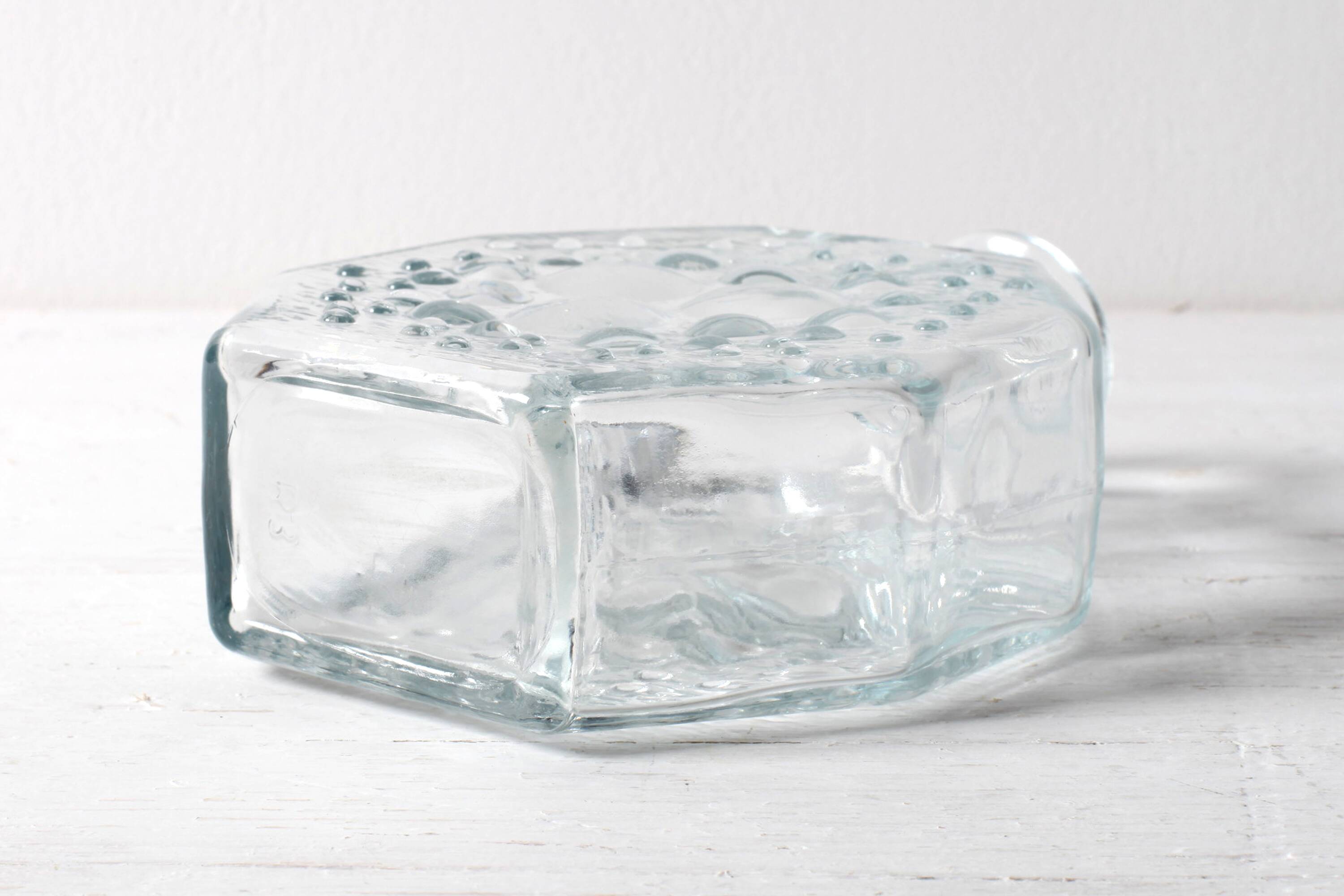 Mid-century Clear Stella Polaris Vase by Nanny Still for Riihimäki / 1967
