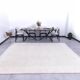 9x10 Handmade Wool White Moroccan Rug, 266x296Cm
