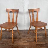 Pair of Baumann bistro chair from 1930 rare barter
