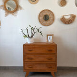 Vintage oak chest of drawers