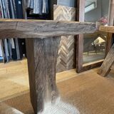 Console chêne massif ancien centenaire