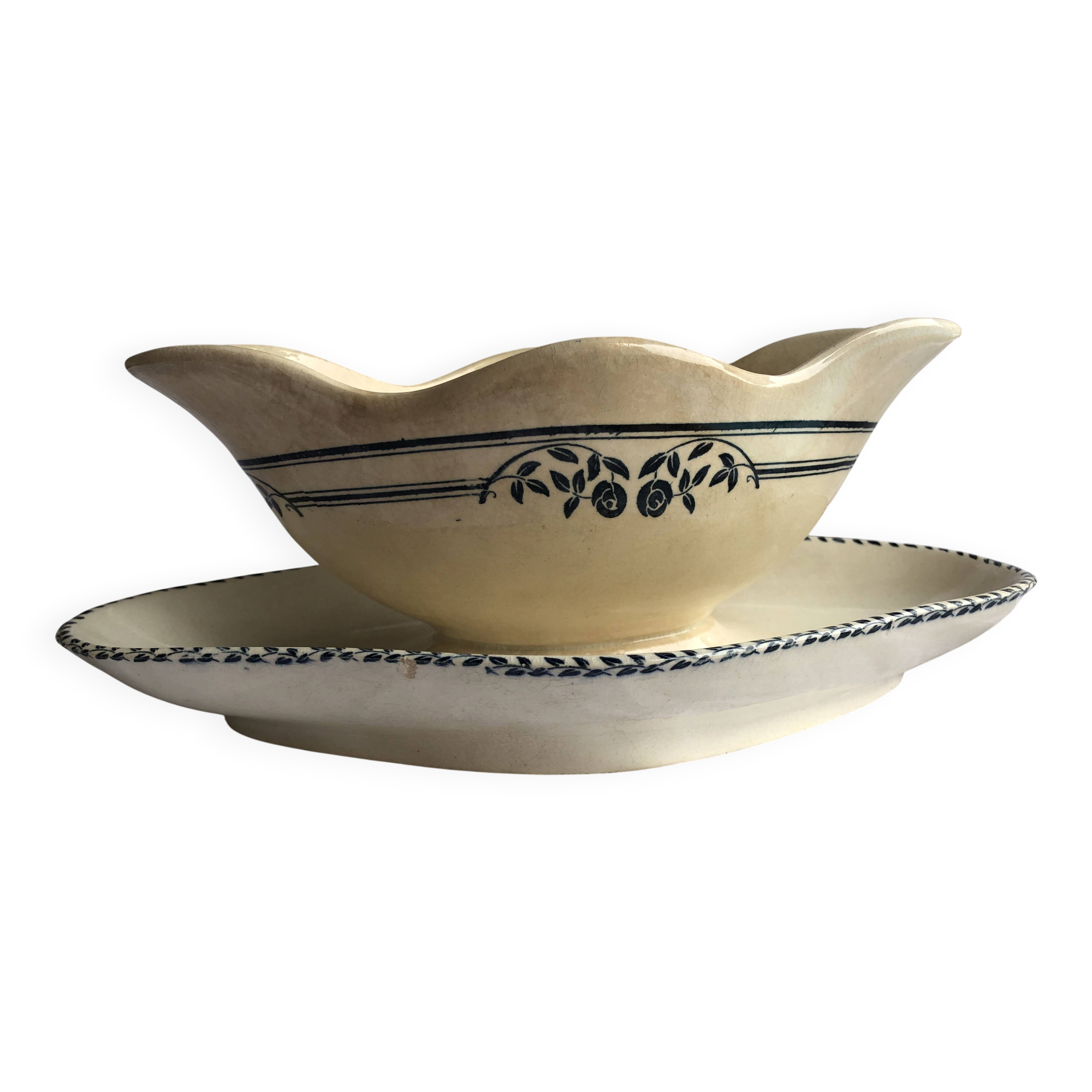 ironstone sauce boat