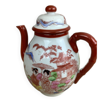 Antique Japanese porcelain teapot