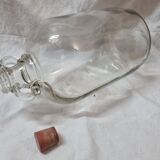 Bonbonne en verre de pharmacie ancienne