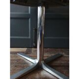 Vintage round table with extensions 1970