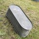 Baignoire ancienne d'enfant en zinc