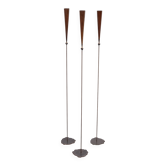 Pieter Spruyt handmade Brass 3 Brutalist Torchères
