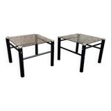Pair of vintage bedside tables, sofa ends