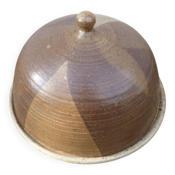Vintage 1970 signed Alain Blanchard stoneware cheese dome