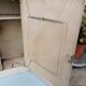 Toilet cabinet pharmacy old mirror tole