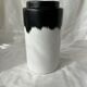 Normann Copenhagen white and black vase Agnes Fries