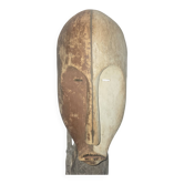 African fang mask early 20th century #statue #tribes #lega