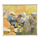 Original Swedish Oil On Canvas – “Stenmur På Alvaret” By Rolf Ingvar Karlsson – Signed – Vintage & Framed – 32 × 29 Cm (12.6" × 11.4")
