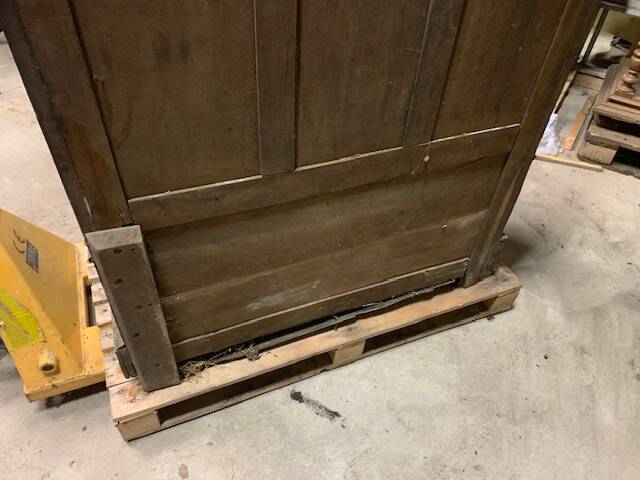 Napoleon III glass cabinet