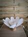 Flower table lamp made of rattan petals and English embroidery