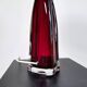 Mid-century modern table lamp with cotton shade Carl Fagerlund Orrefors Sweden