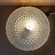 Vintage glass ceiling or wall light
