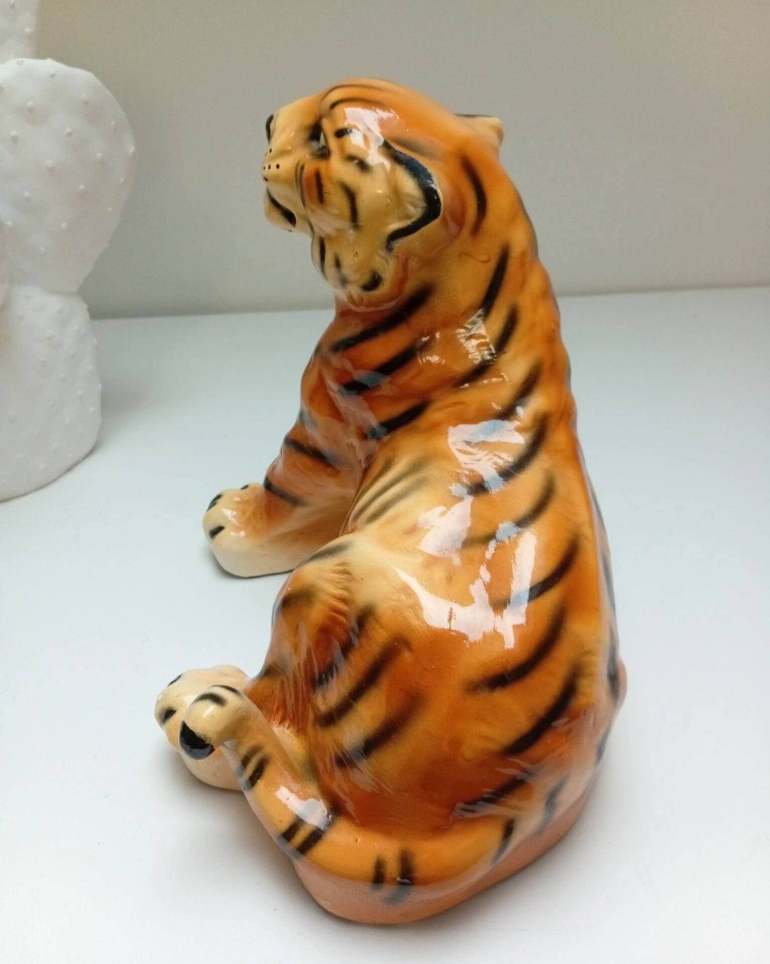 Ceramic tiger