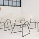 Set of 4 Diamond chairs by Harry Bertoia for Knoll International