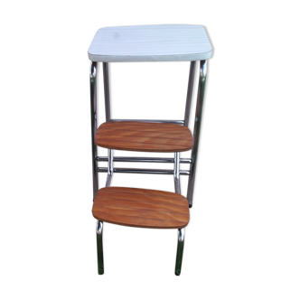 Stool step in formica - 60-70 years