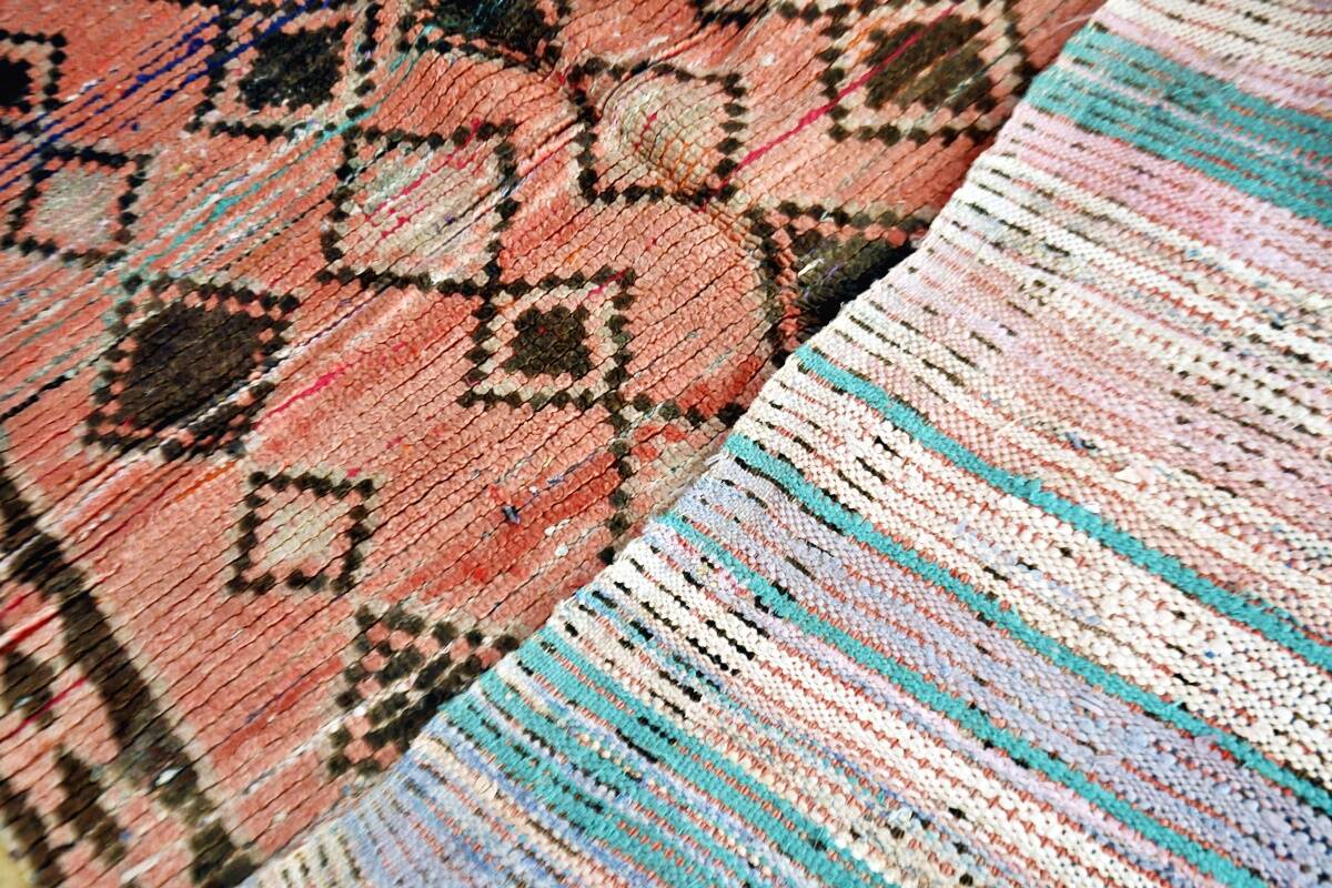 Tapis Boujaad vintage 260 x 135 cm