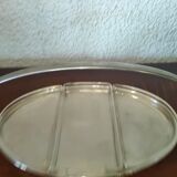 Plat à apéritif de service en métal argenté WMF Allemand art déco