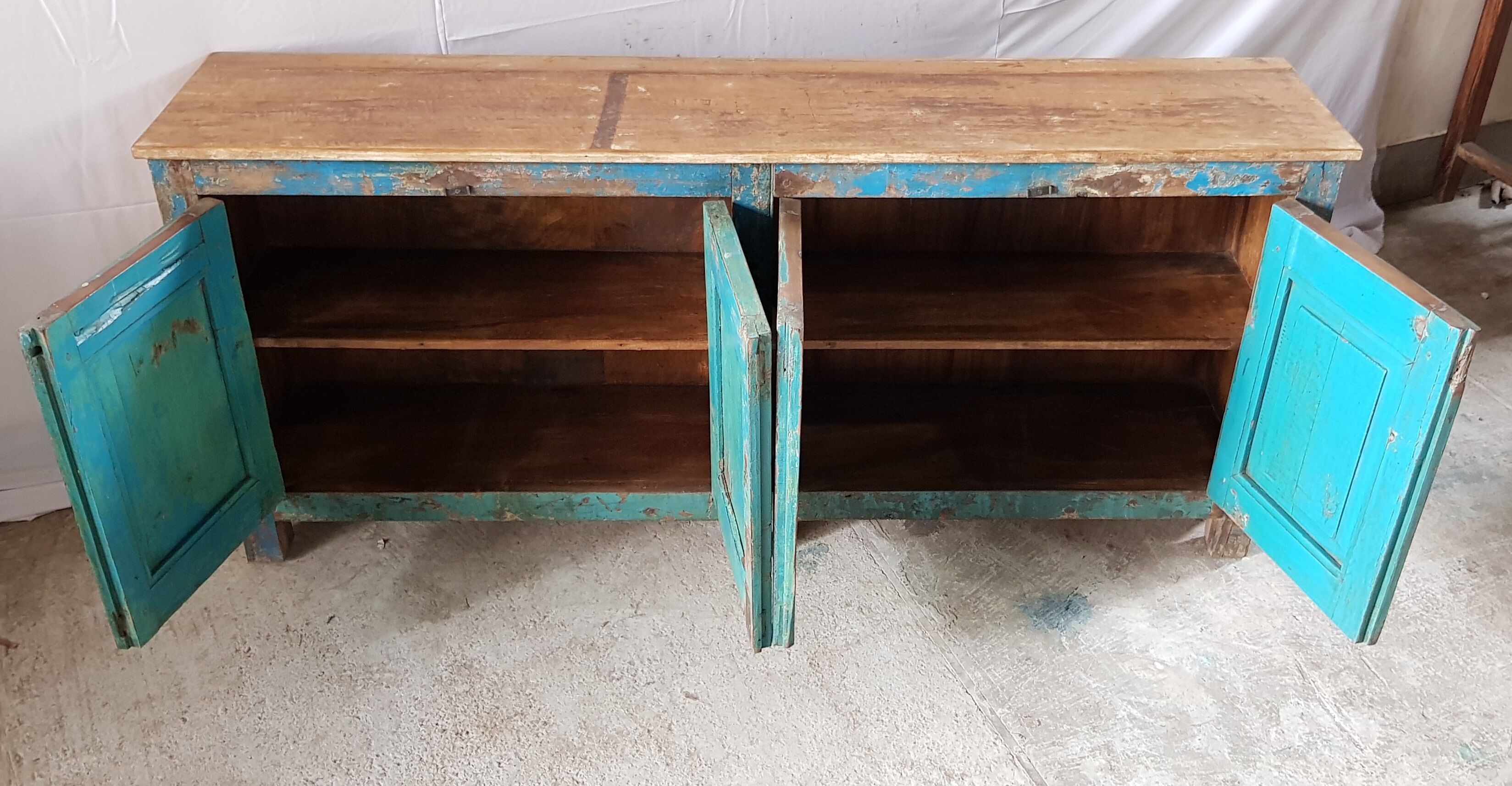 Old teak buffet