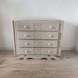 Commode art déco pied moustache
