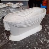 Art deco cast iron planter