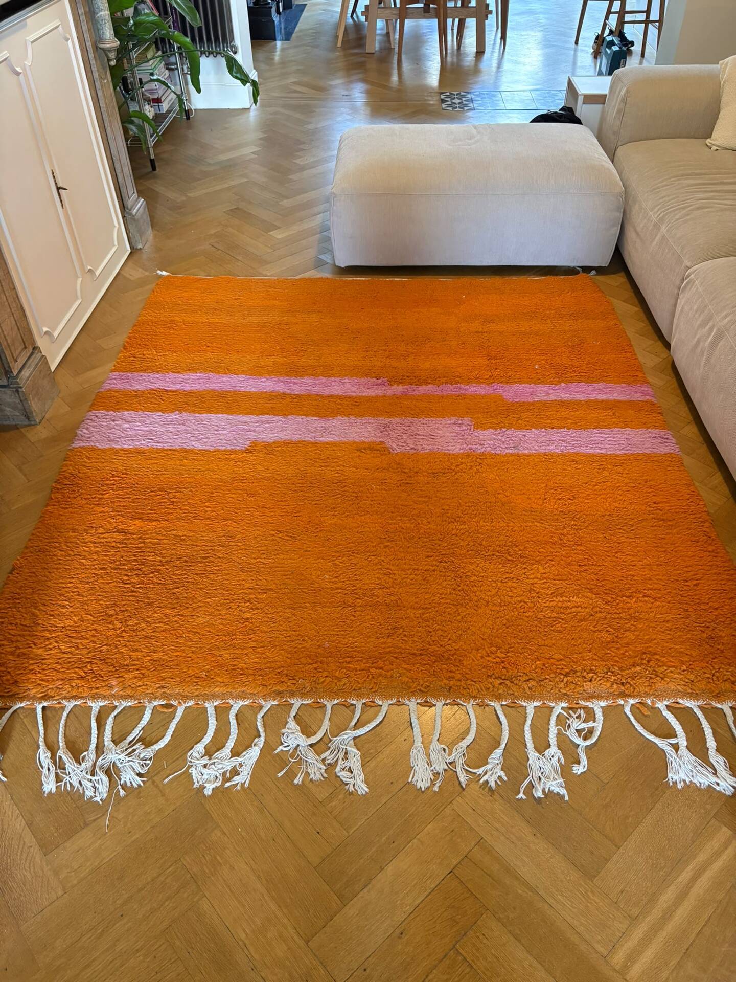 Ancient Boujad Berber rug