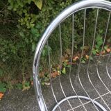 Chrome steel chairs from the 70