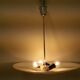 Mid-century design glass pendant/Napako, 1960's.