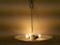 Mid-century design glass pendant/Napako, 1960's.