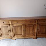 Louis Philippe style sideboard in solid cherry wood