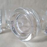 Glasses with thick bottom water or vintage spirits 70