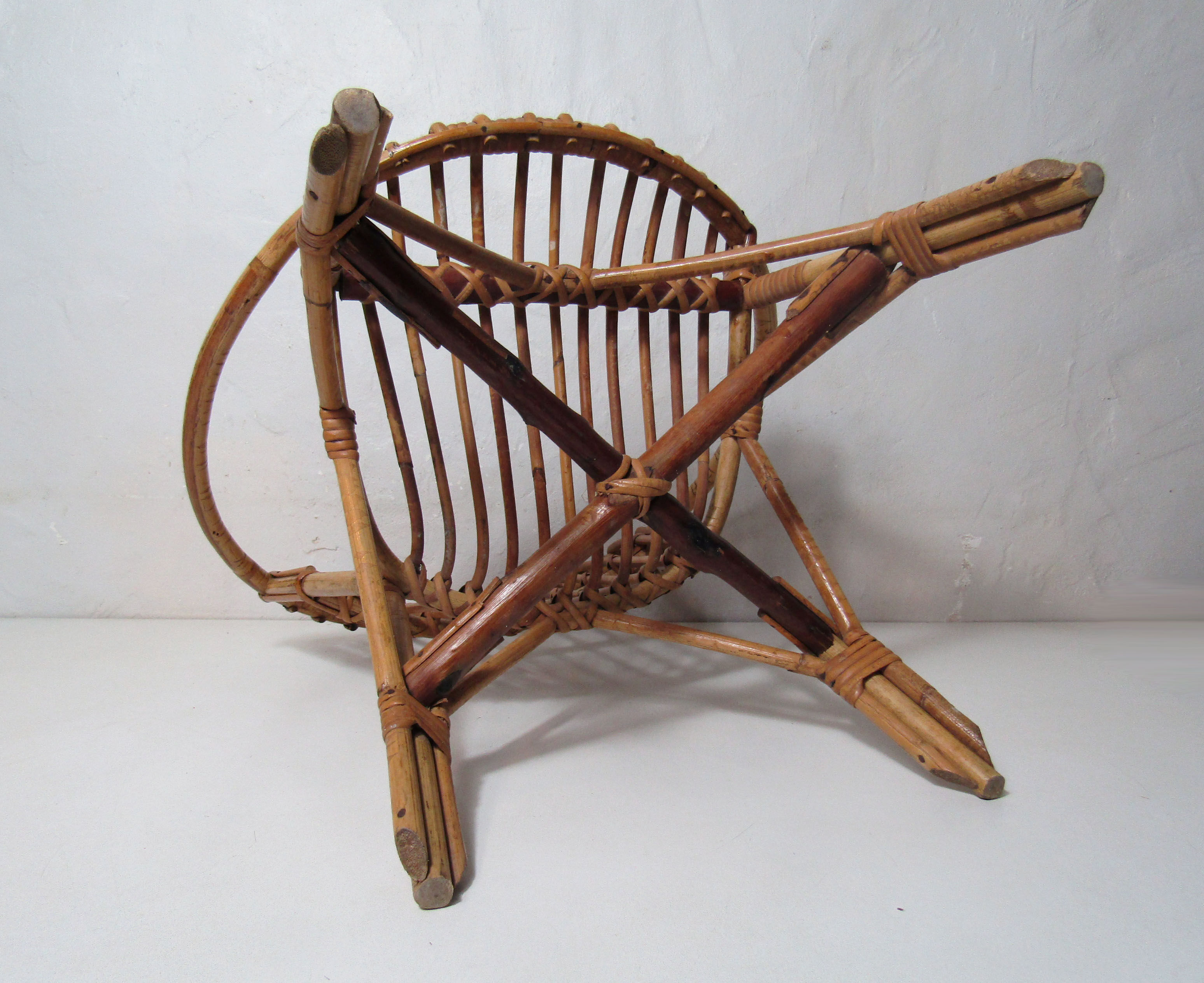 Children's rattan chair