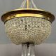 Lustre en cristal "Corbeille de perles"