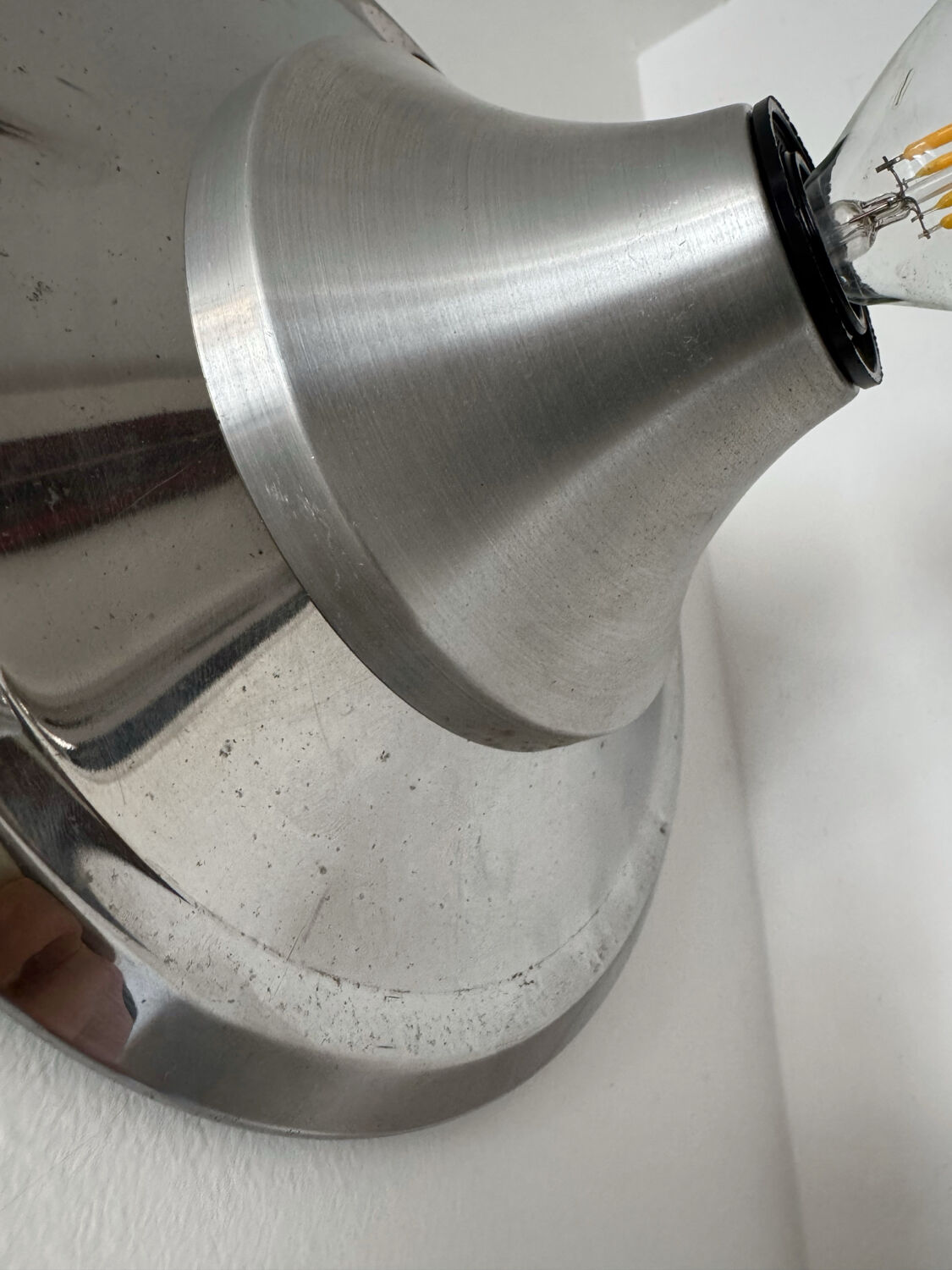 Cone ceiling light Space Age 70s