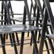 Suite of 12 folding designer chairs