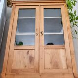 Solid wood display case