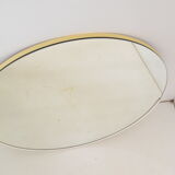 Mid-century Wall Round Mirror,1970's