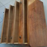 Walnut chest of drawers 1950