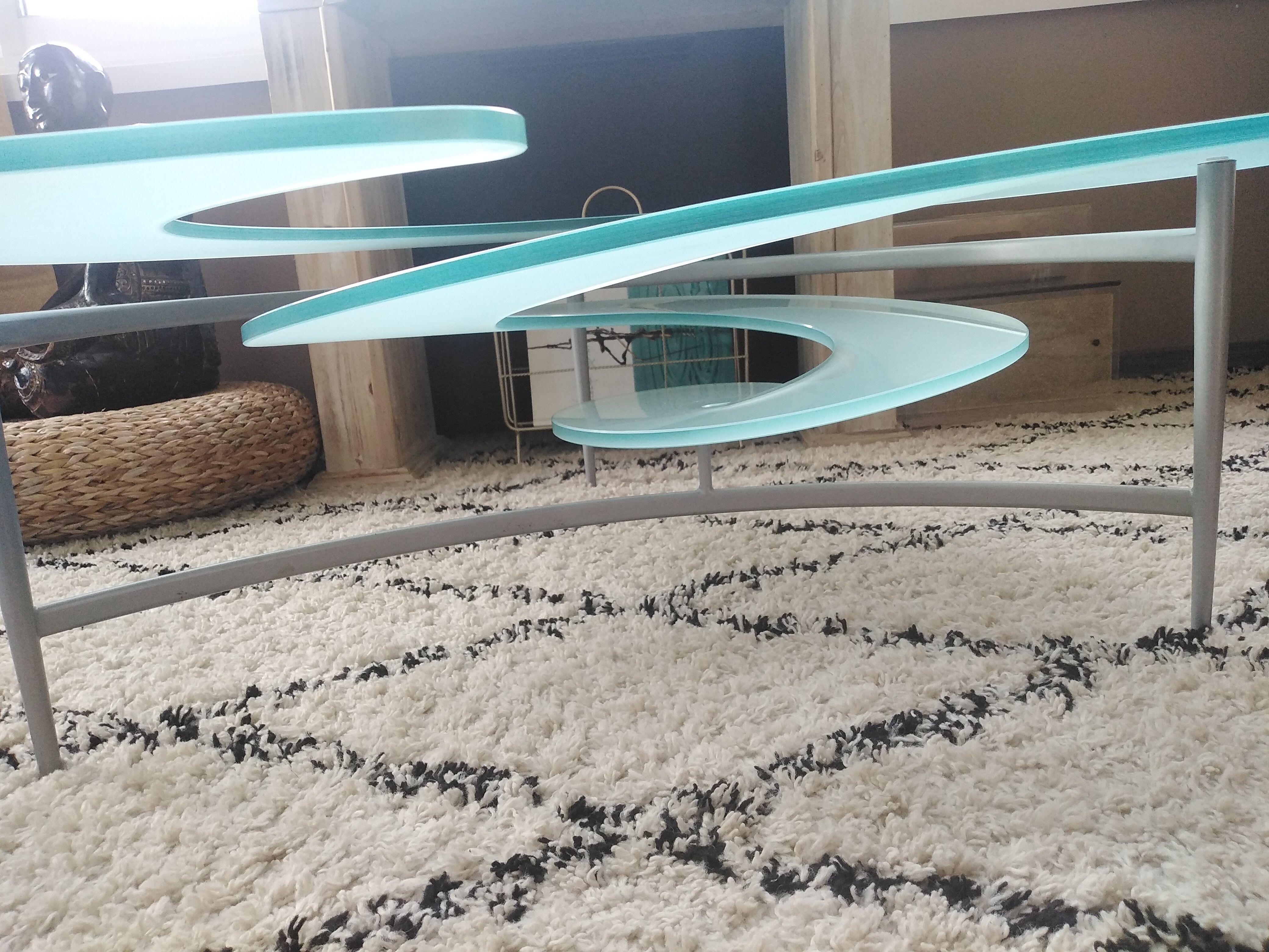 Spiral coffee table