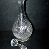 BACCARAT 1907 cut crystal carafe model 9157 H29cm