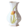 Antique tulip-shaped earthenware vase signed Bassano