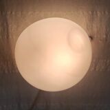Opaline globe ceiling light 20 cm - 1960s