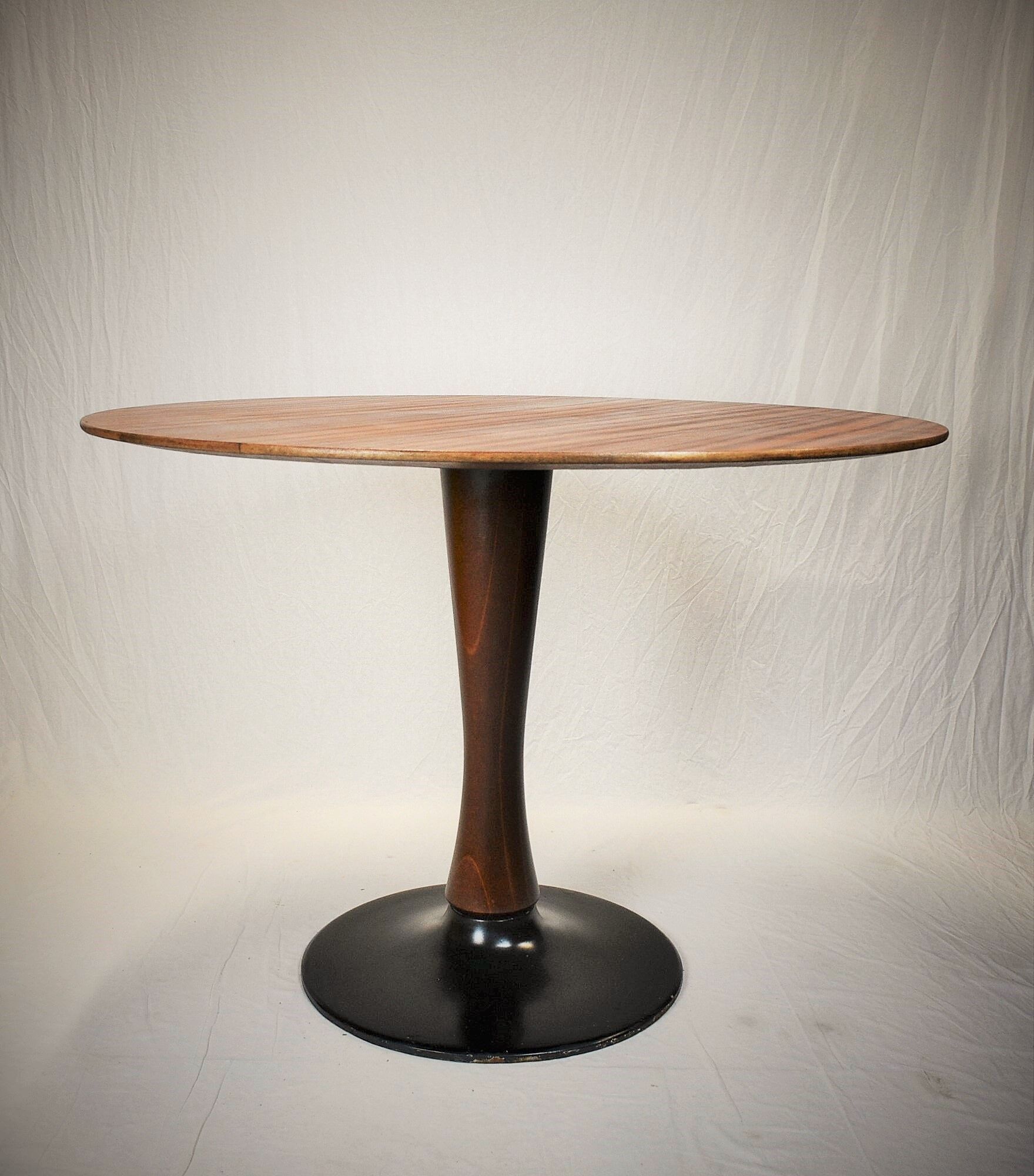 Designed Mahogany Round Dining Table, 1969