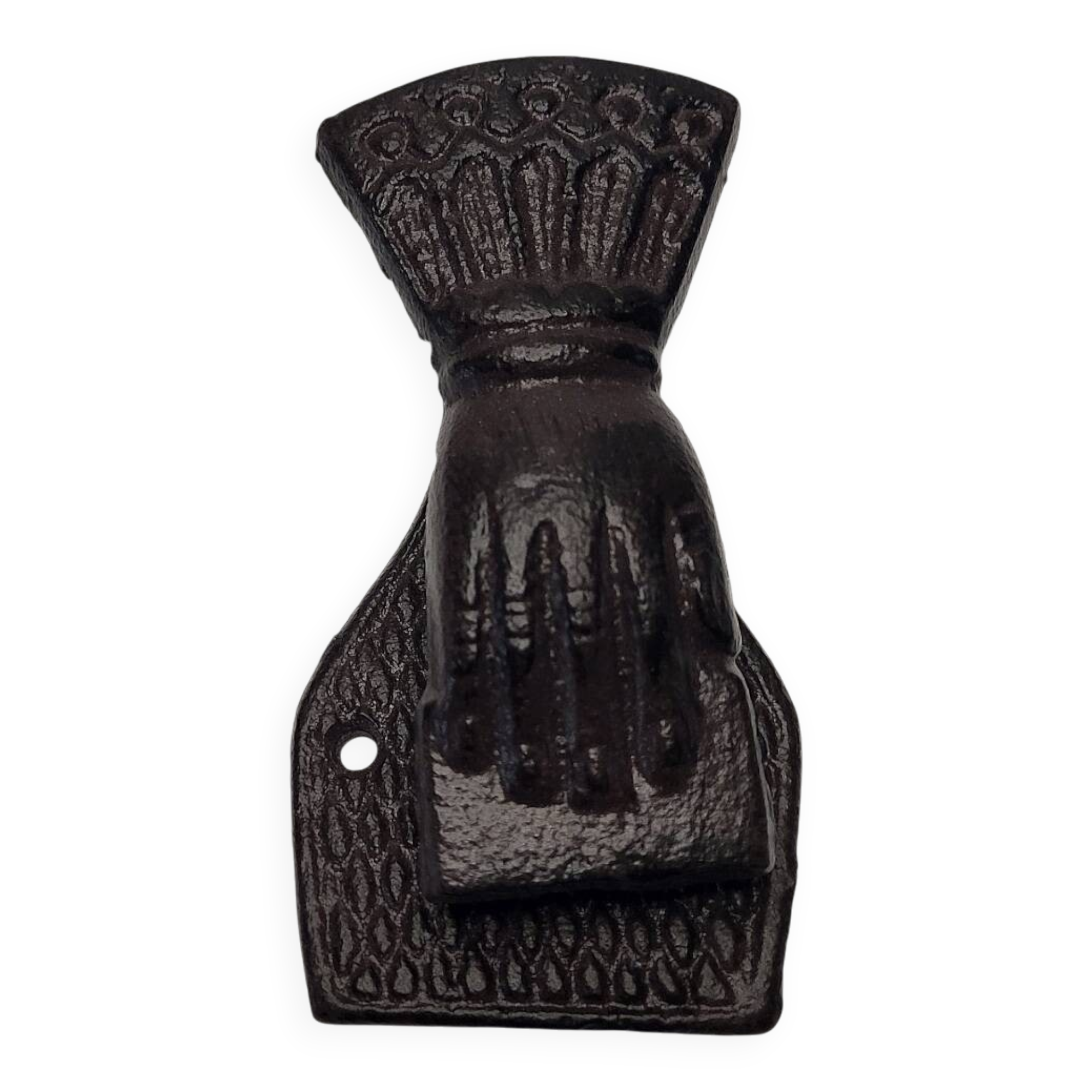 Door Knocker Fatima Hand Cast Iron Victorian Style