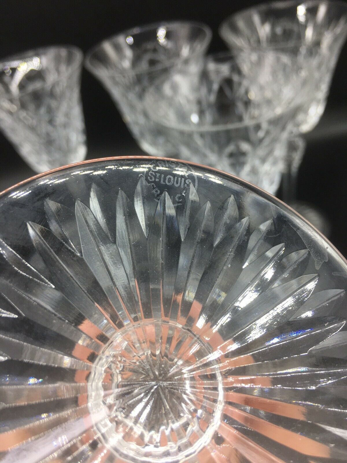 St Louis Crystal Glasses Series