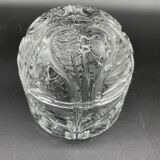 Bohemian crystal bonbonnière 24% PbO – Bohemia Czechoslovakia – Box
